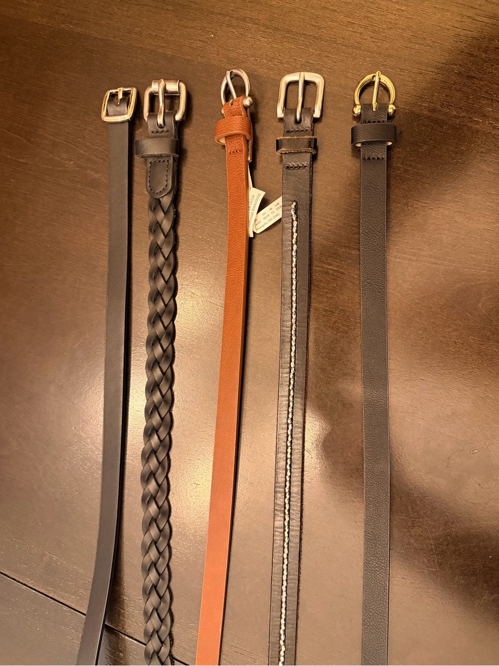 Women's Belts Bundle - Black and Brown Styles